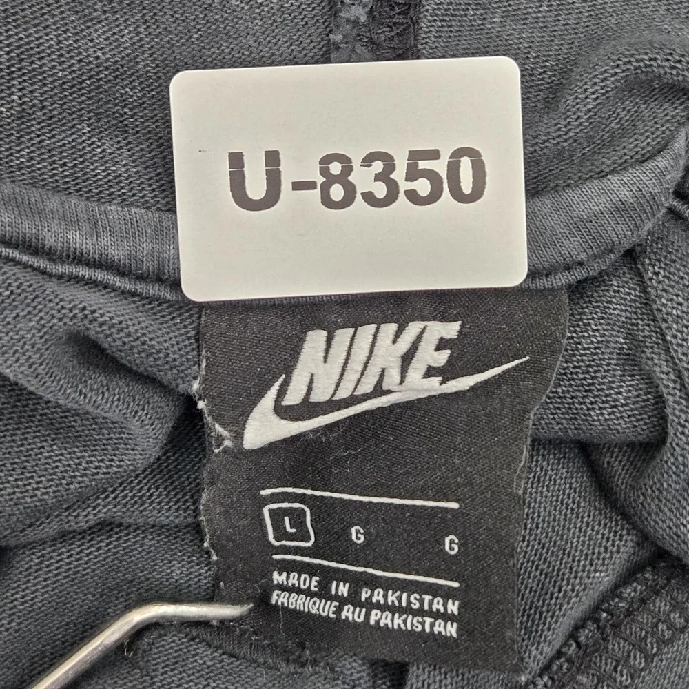 Nike Women Hoodie‎ L Gray Oversized Phoenix Mini Center Swoosh Logo